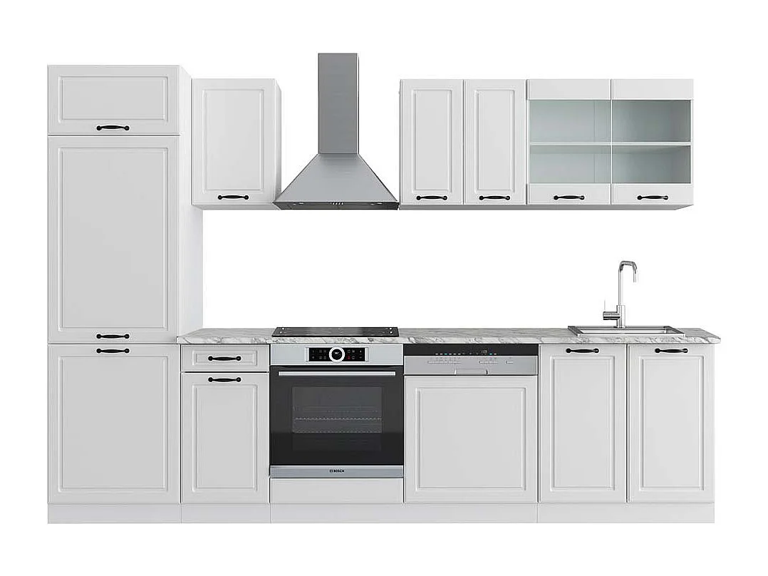 Aneks kuchenny biały dom wiejski/biały 300x60x81.6 r-line 4780602 - obrazek 1