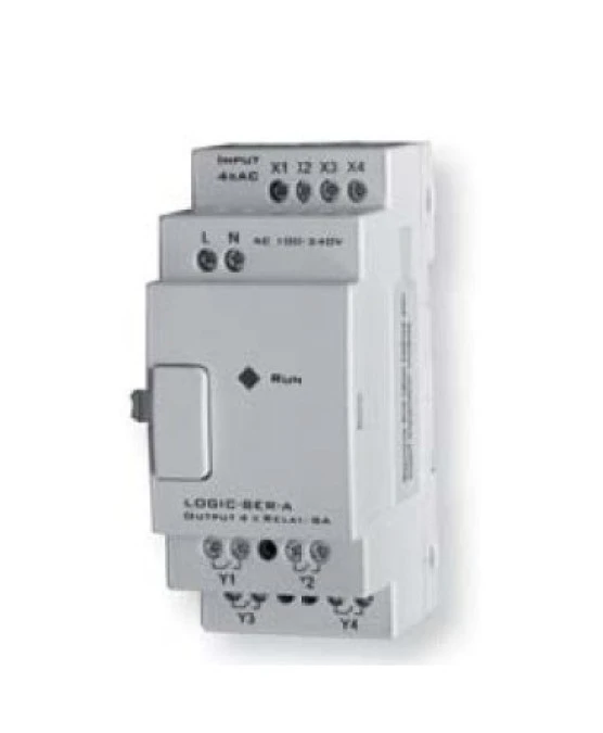 Moduł rozszerzeń 100‑240V AC 4/4 we/wy przekaźnikowe LOGIC‑8ER‑A 004780007 - obrazek 1