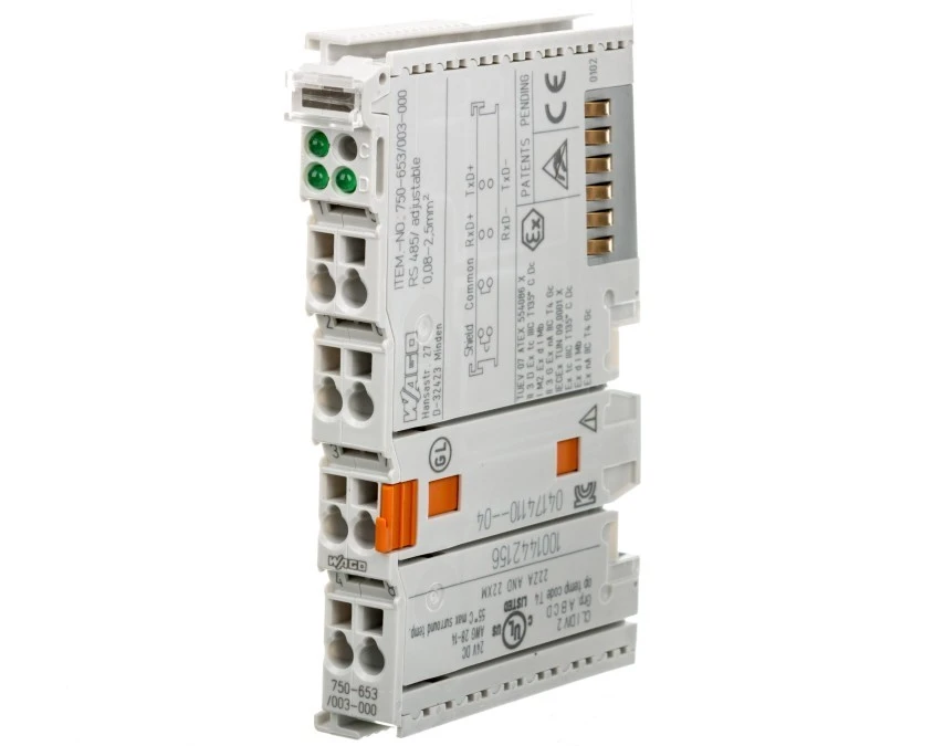 Moduł RS‑485 konfiguracjaa dowolna na TS35 750‑653/003‑000 - obrazek 1