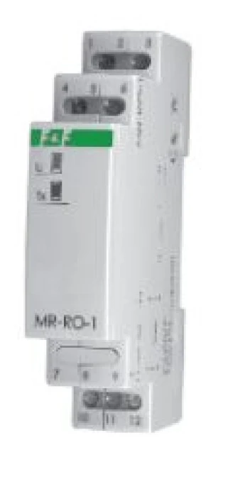 Moduł rozszerzeń wyjść Przekaźnikowych 1P 16A z wyjściem MODBUS RTU MAX‑MR‑RO‑1 - obrazek 1