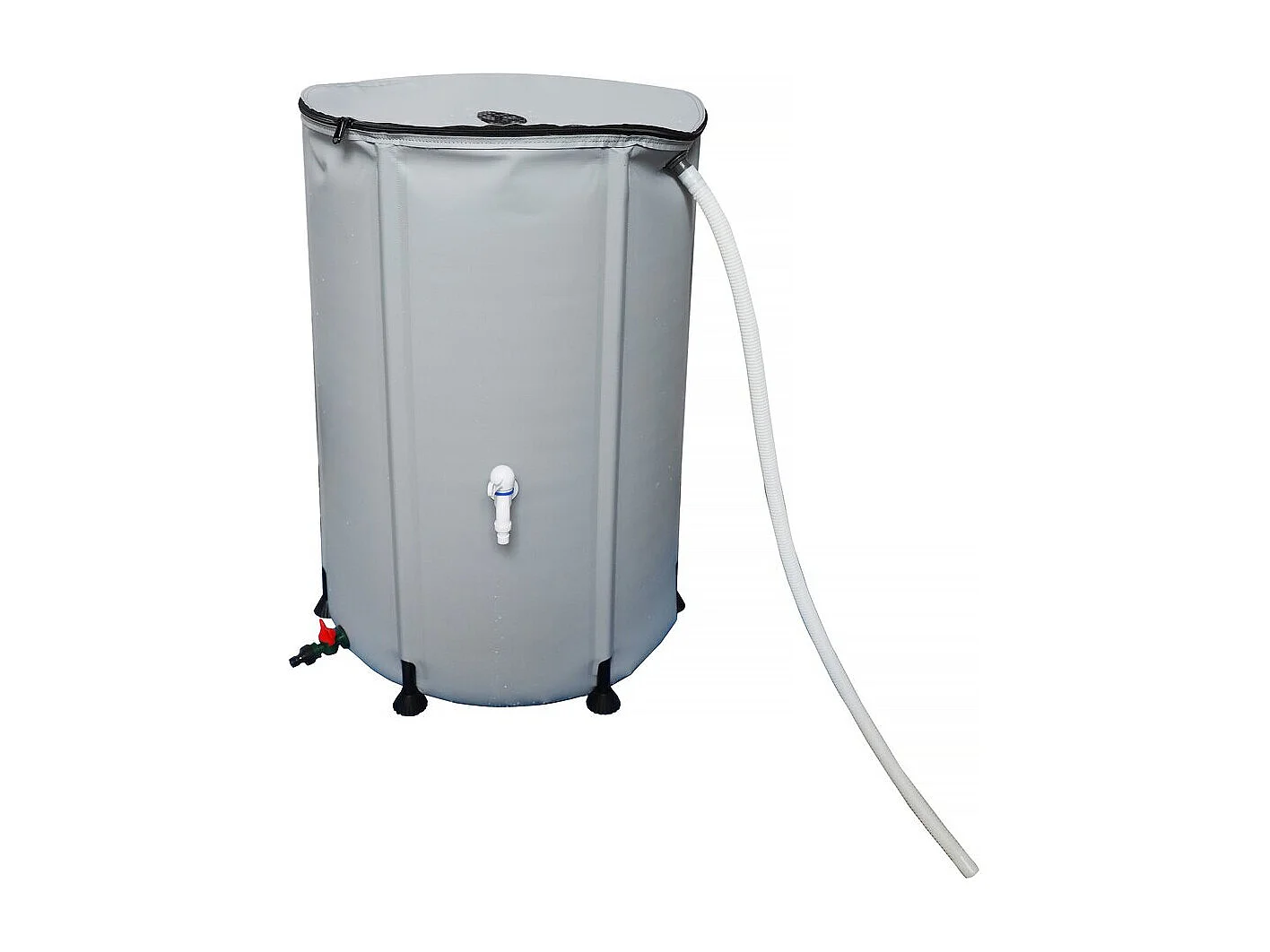 Elastyczny kolektor wody PCV 250 L – Szary 3050077
