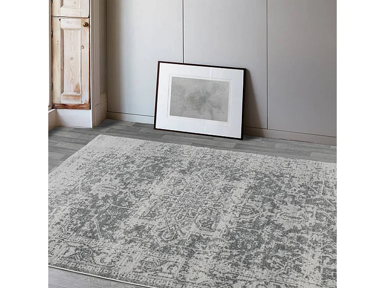 Dywan vintage - 160x230cm - szary, kremowy - Nova Antique 4344363 - obrazek 1