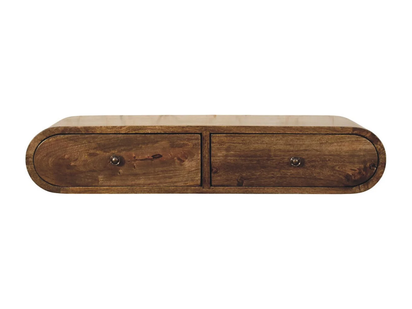 Artisan Furniture Konsola ścienna zaokrąglona z 2 szufladami 4889944