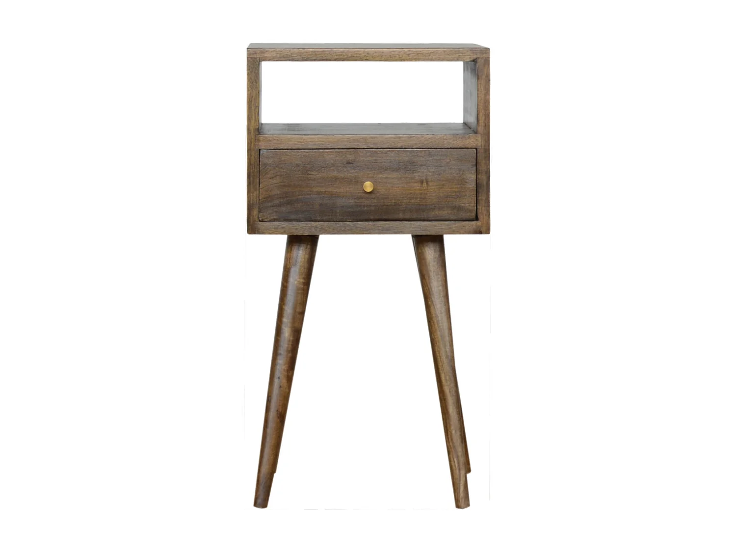 Artisan Furniture Mini szafka nocna w kolorze szarym spranym 4889992 - obrazek 1