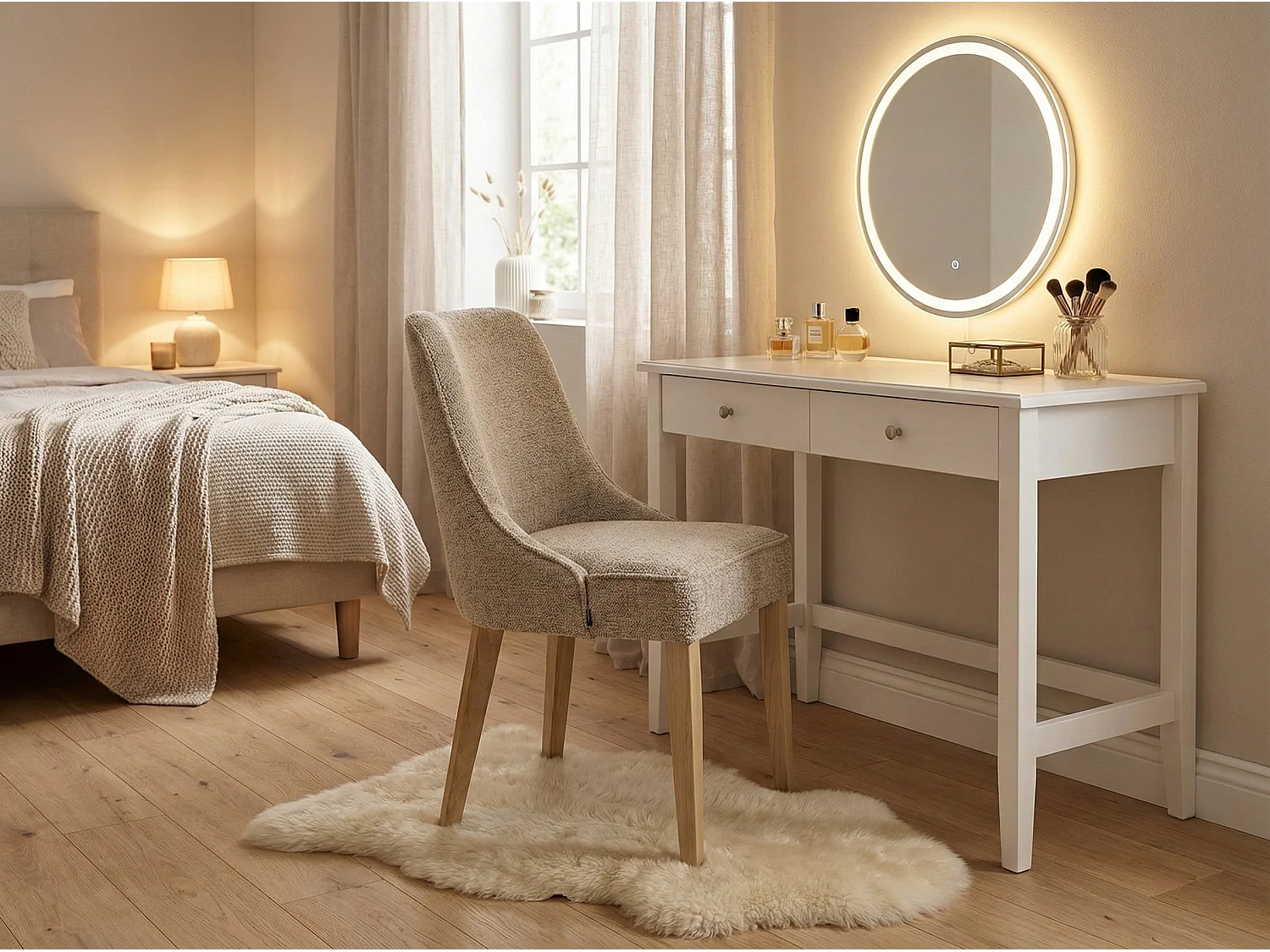 Eleganckie krzesło Diamond z profilowanym oparciem 4876777 - obrazek 1