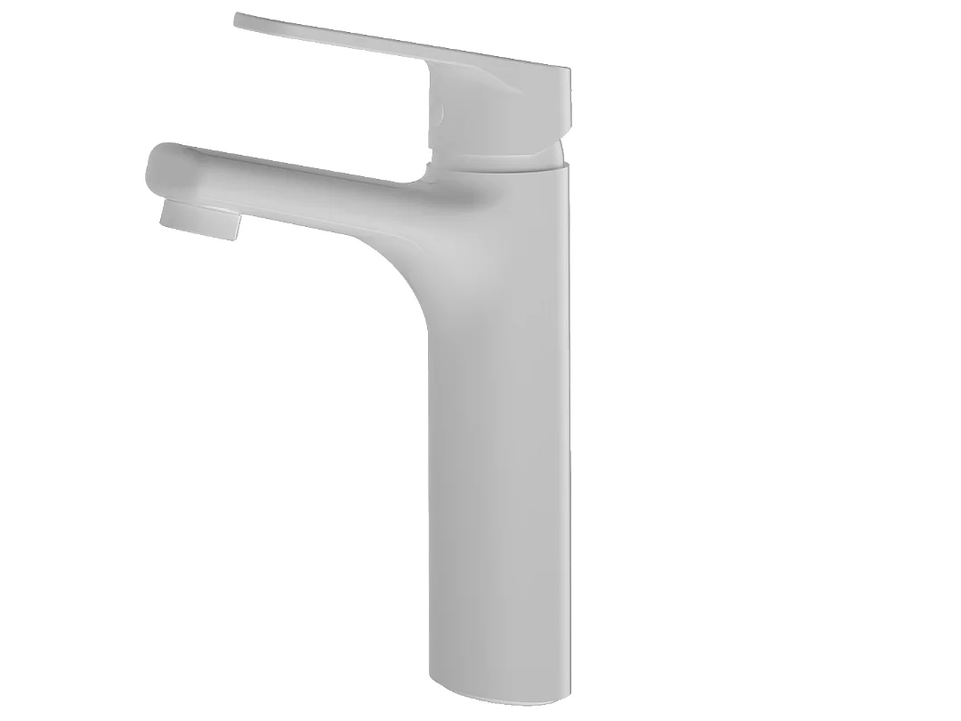 Full bateria umywalkowa wysoki biały - Essebagno 4898088 - obrazek 1