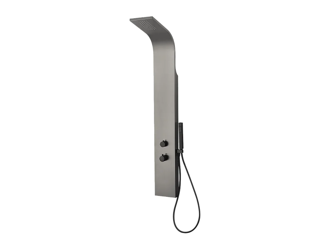 Essegun panel prysznicowy termostatyczny metaliczny szary - Essebagno 4898172 - obrazek 1