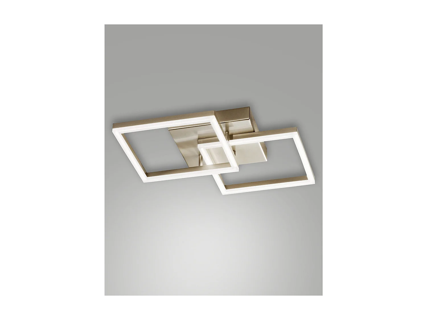 BARD nowoczesna lampa sufitowa LED 39W matowe złoto 3394-22-225 Fabas Luce 4902348
