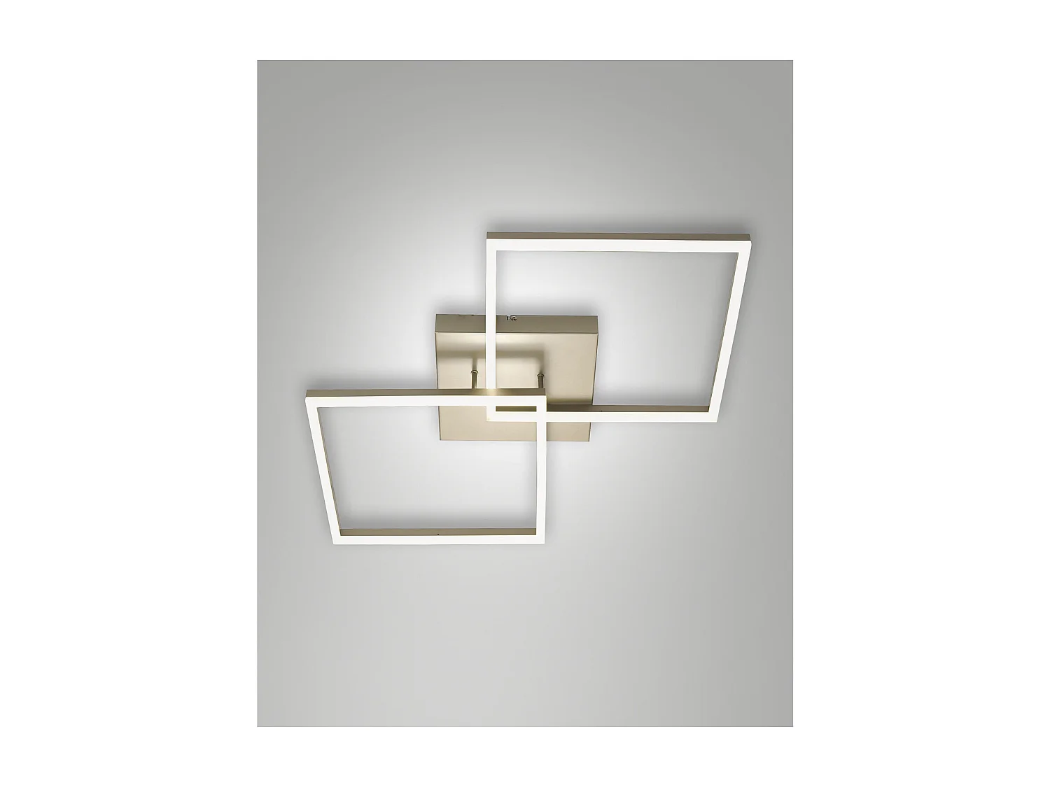 BARD nowoczesna lampa sufitowa LED 52W matowe złoto 3394-65-225 Fabas Luce 4902357 - obrazek 1
