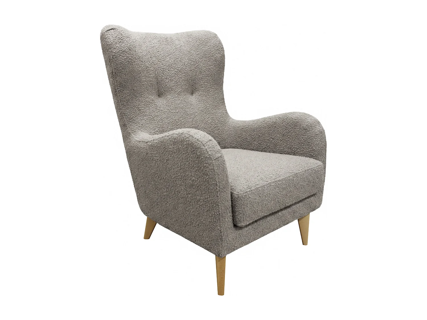 Elegancki fotel Roland z profilowanym siedziskiem i oparciem 4881333