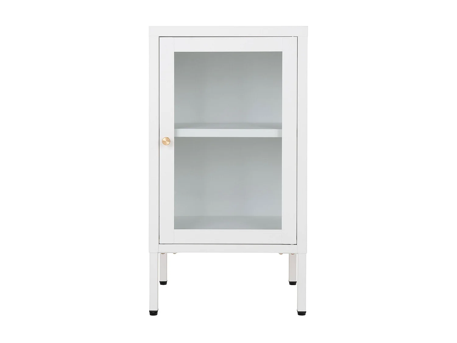 Gablota Dalby, Biały, 35x38x70 cm, Kendra Home 4904003 - obrazek 1