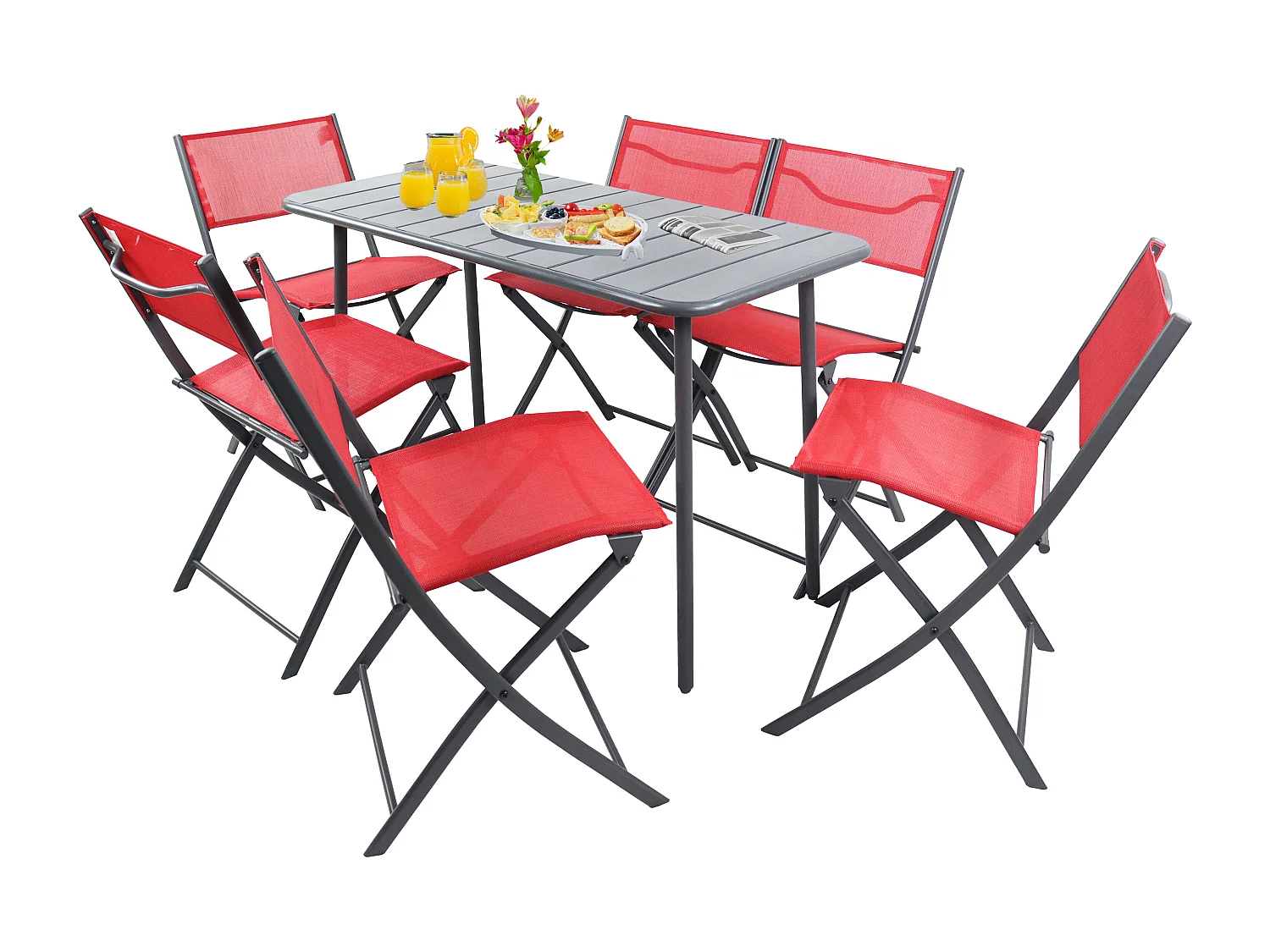 7 części Bistroset Balkon set Garden Sumila 3140120