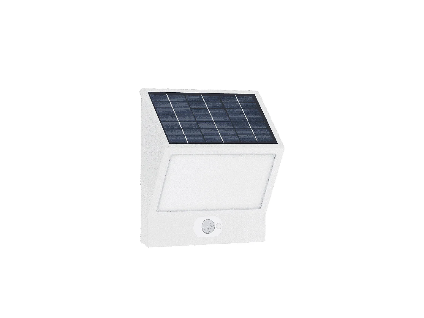 EGNA - Biała lampa punktowa zasilana energią słoneczną 4000K, lampa zewnętrzna Beneito Faure 3876537 - obrazek 1
