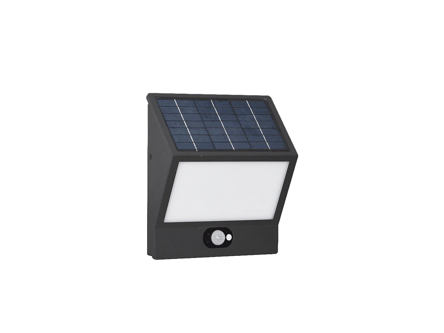 EGNA - Czarny reflektor solarny 4000K, lampa zewnętrzna Beneito Faure 3876545 - obrazek 1