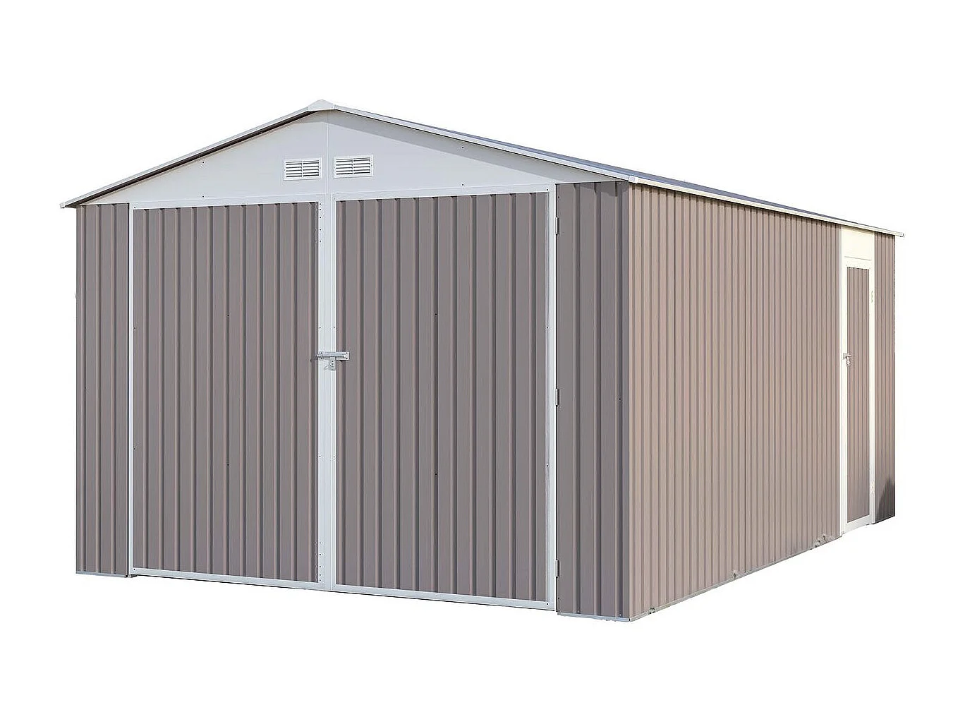 Garaż metalowy "Nevada" - 18,56 m² z panelami słonecznymi 4866074 - obrazek 1