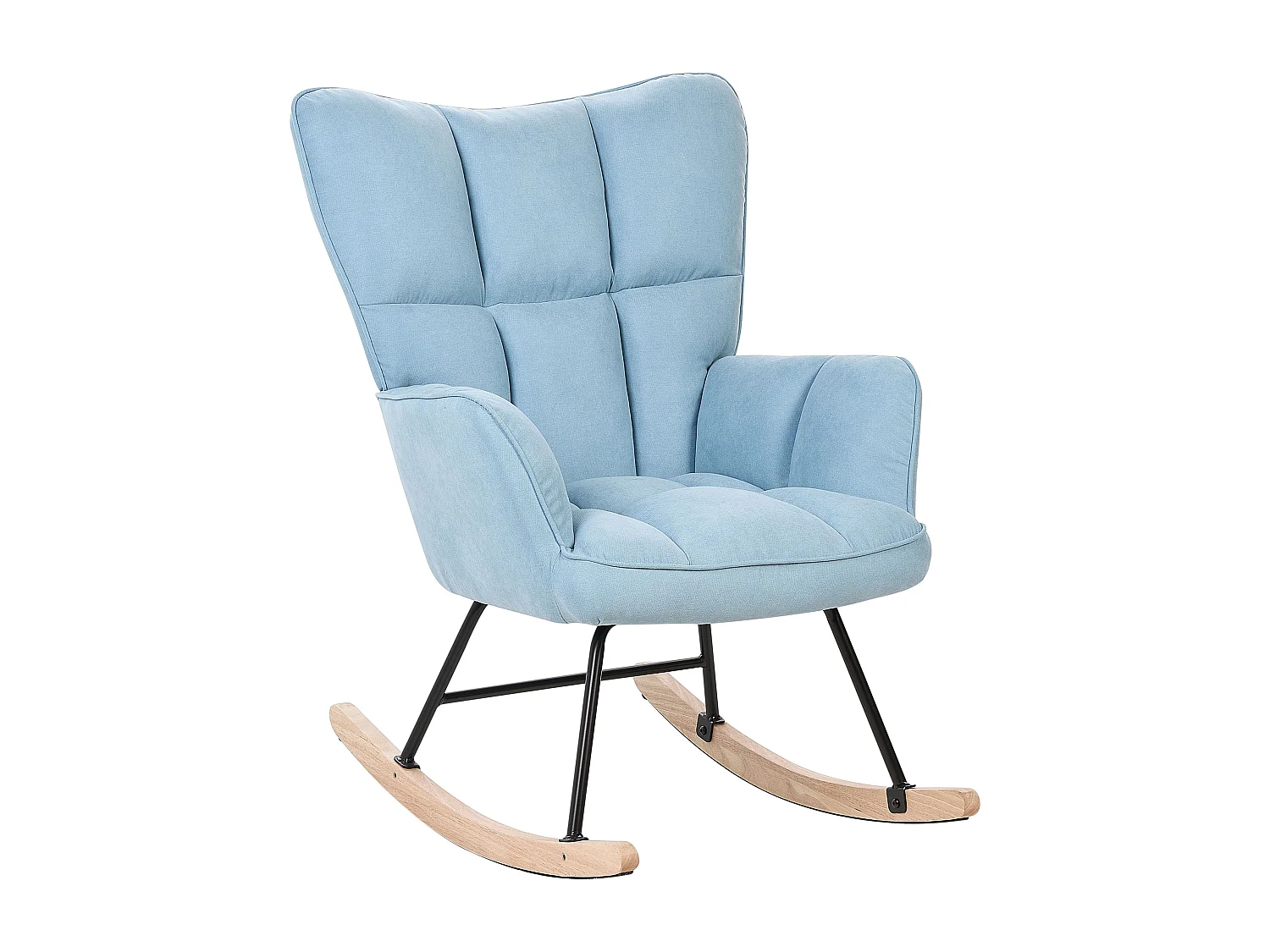 Fotel bujany OULU Błękitny 1009595 - obrazek 1