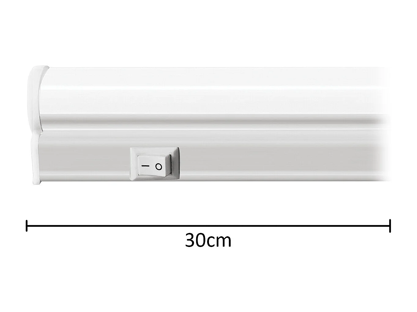 Alcapower Plafoniera LED T5 30cm 5W 500lm 4000K Światło Neutralne 175-250V IP20 Klasa F Kompaktowa Oprawa Podszafkowa Wewnętrzna 4929712