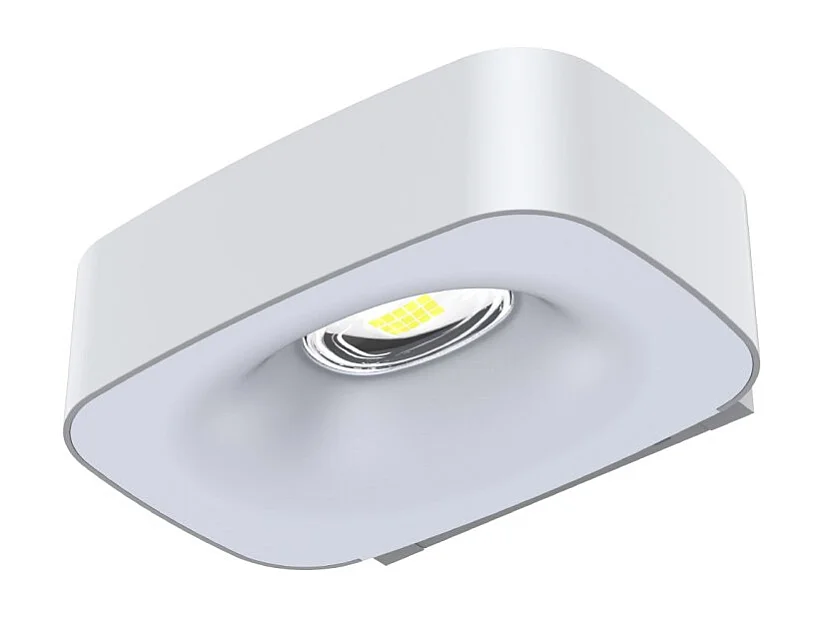 Alcapower 700lm IP65 Dwukierunkowa lampa ścienna LED zasilana energią słoneczną z czujnikiem zmierzchowym - 4000K 4929725 - obrazek 1