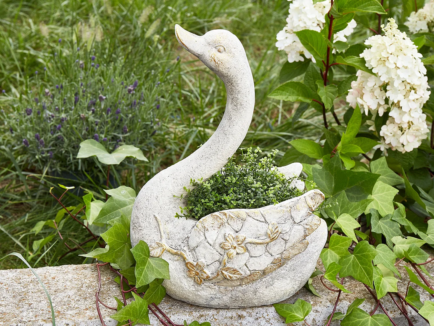 Figurka łabędź biała GRUFFY 3755030 - obrazek 1
