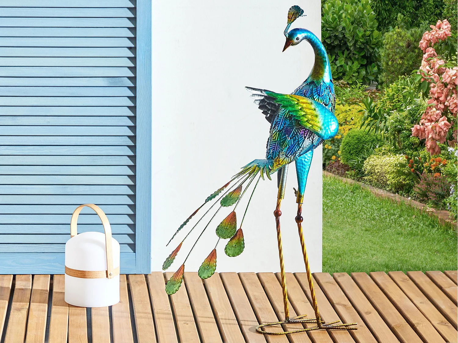 Figurka paw niebieska PEACOCK 3883389 - obrazek 1