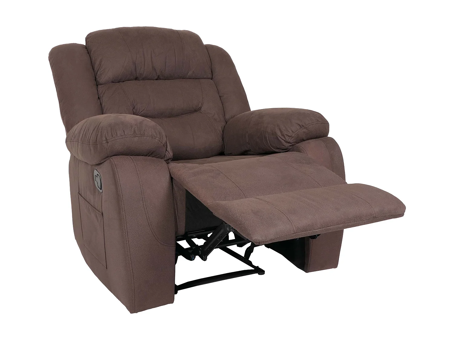 Fotel telewizyjny MCW-J57 XXL, brązowy 2739535 - obrazek 1