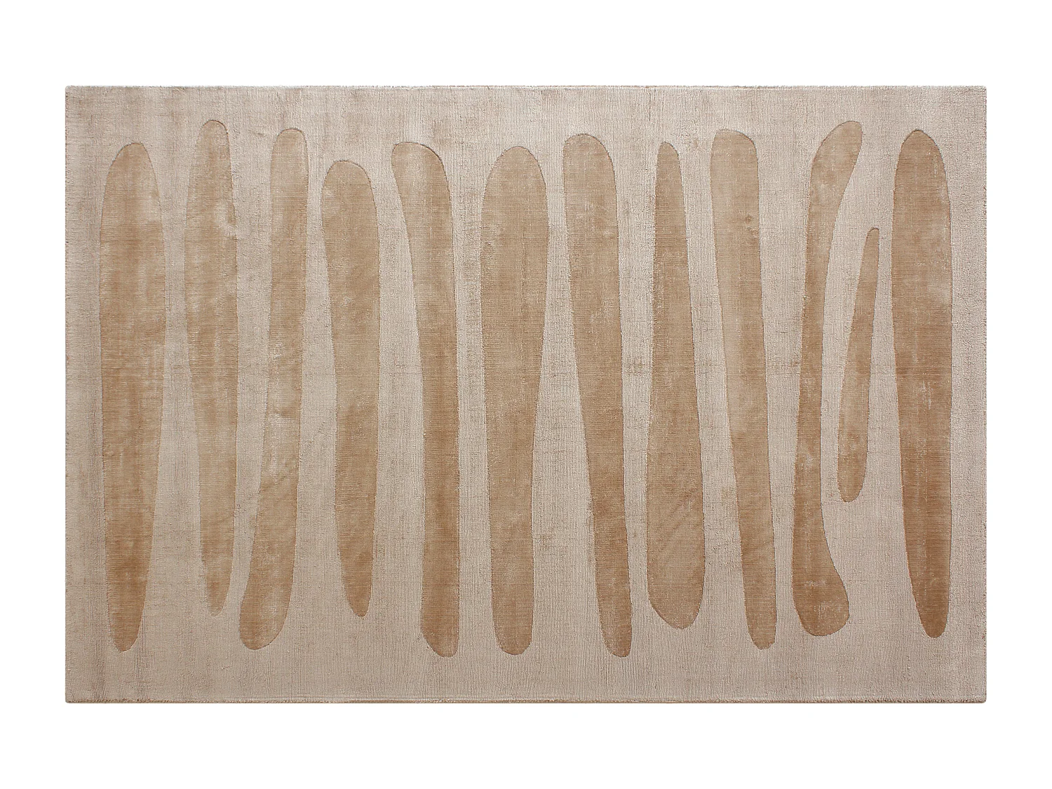 Ręcznie tkany dywan – 200 x 290 cm – Beżowy – 2200g/m² – BELLARIA 4826218