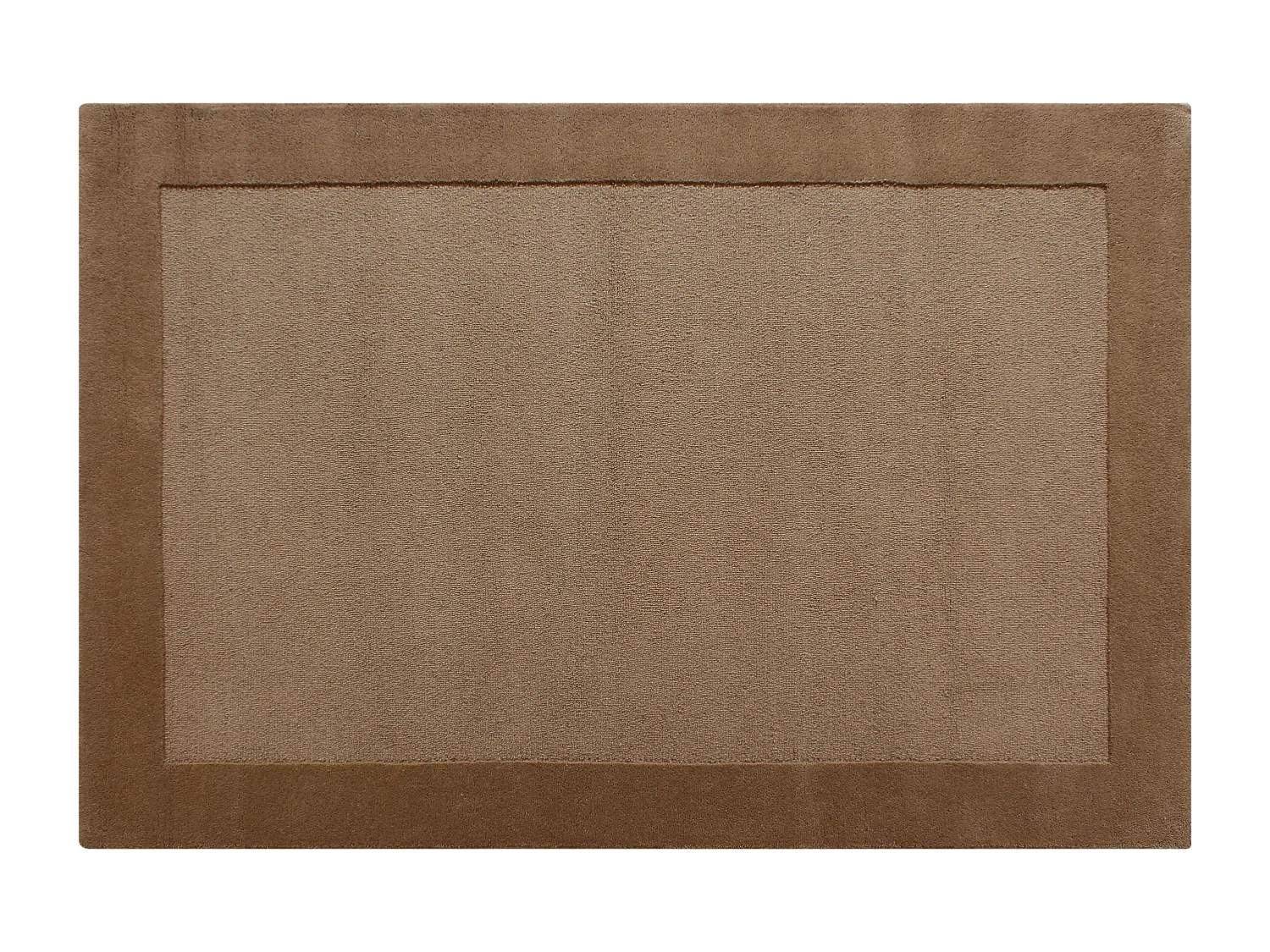 Dywan tuftowany 100% wełna - 160 x 230 cm - Taupe - 1800g/m² - BEREA 4826214 - obrazek 1