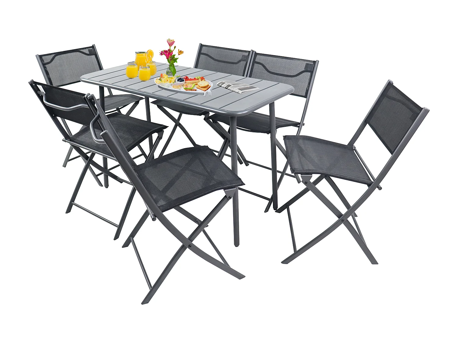 7 części Bistroset Balkon set Garden Sumila 3347178