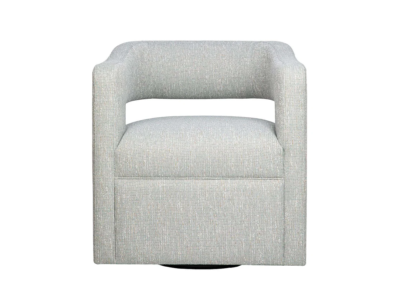 Fotel 73,5x82,5x76 cm Jasnoszary Leith LET73G 4798604 - obrazek 1