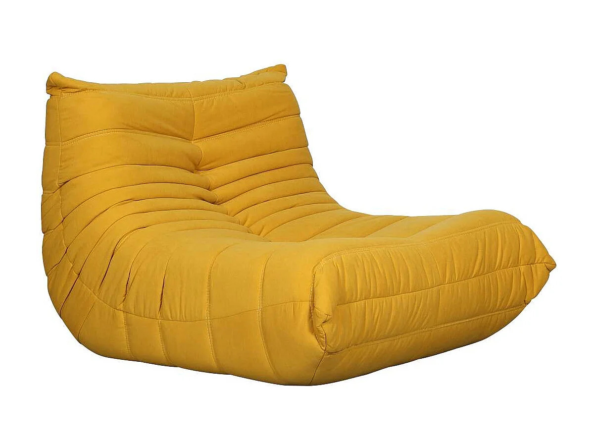 Fotel 87x70x102 cm żółty nua n23-14 4798611 - obrazek 1