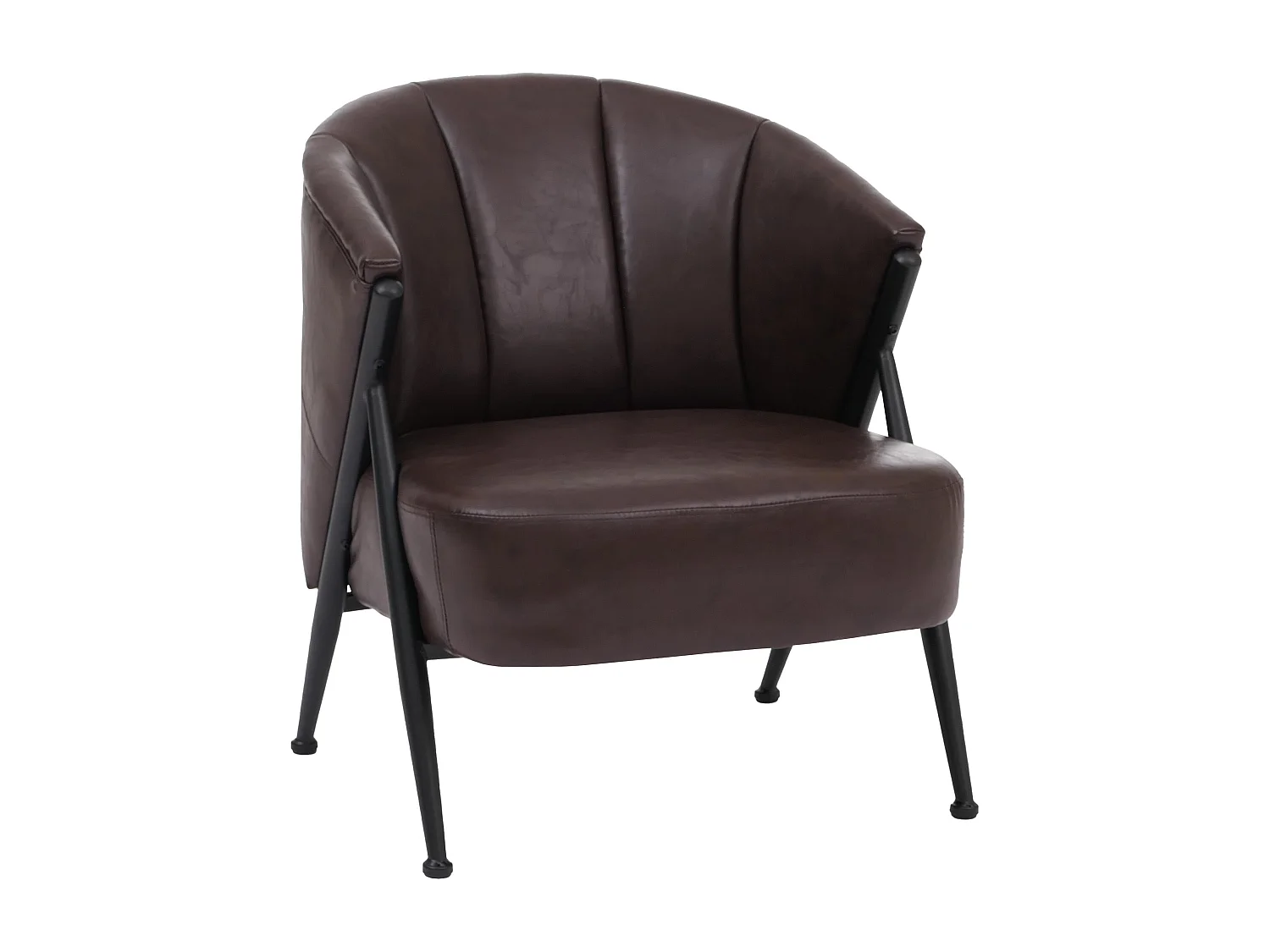 Fotel MCW-P30, ciemnobrązowy 4798151 - obrazek 1