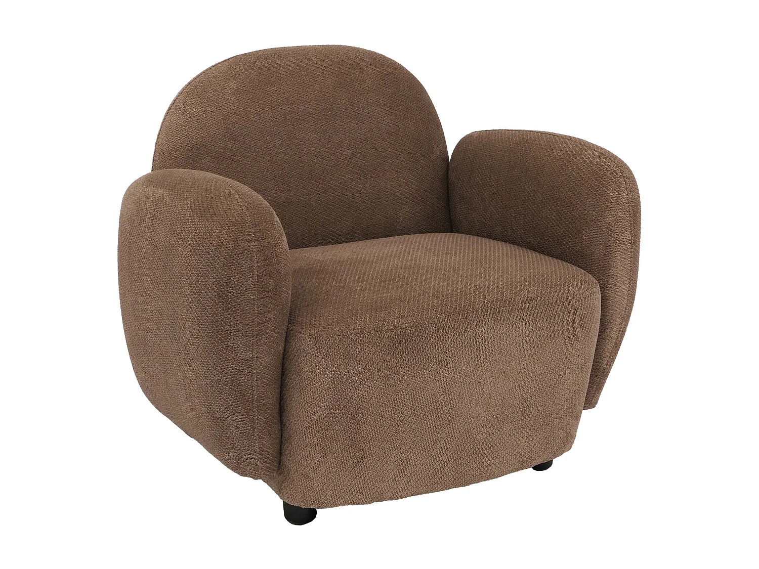 Fotel MCW-P33, brązowy 4798146 - obrazek 1