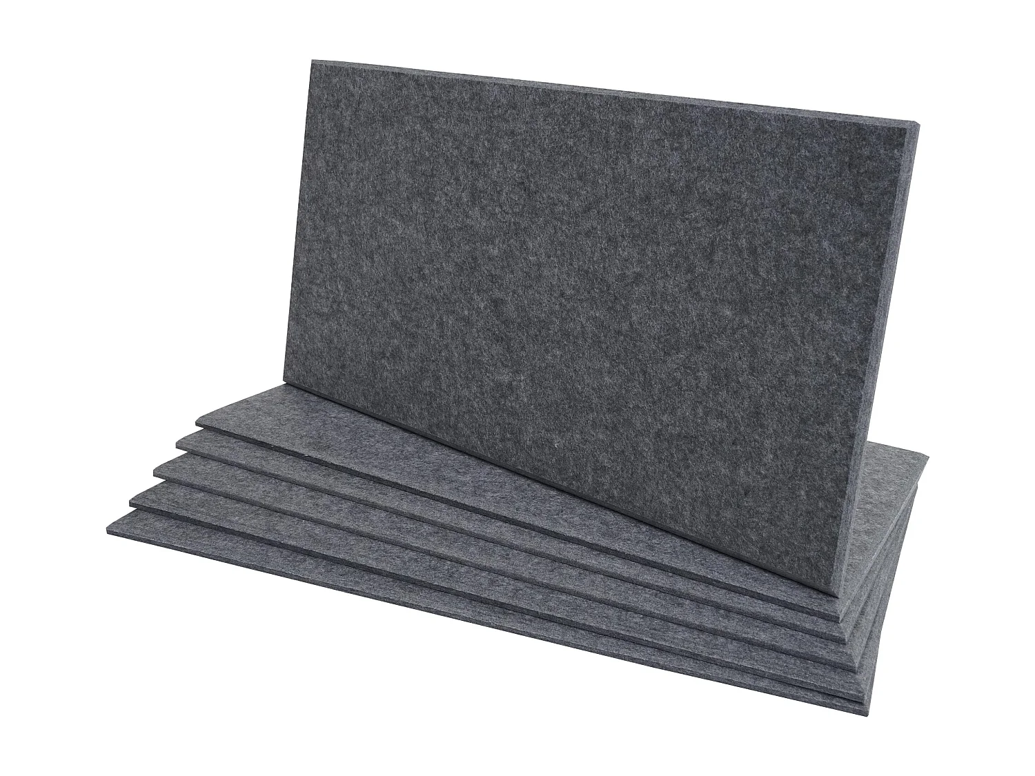 Akustyczny panel ścienny MCW-L52 (zestaw 6 sztuk), szary 2453769