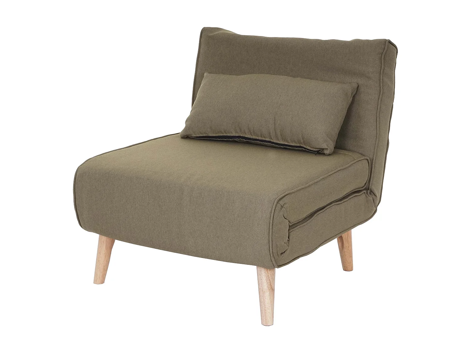 Fotel rozkładany MCW-D35, zielony 1803759