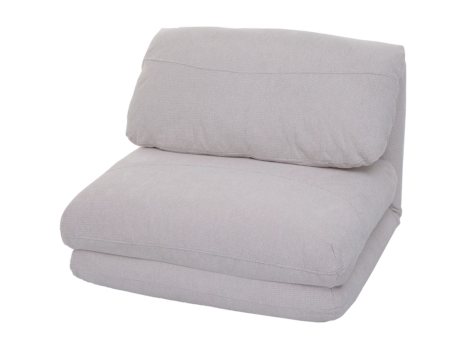 Fotel rozkładany MCW-E68, beżowy 3773202
