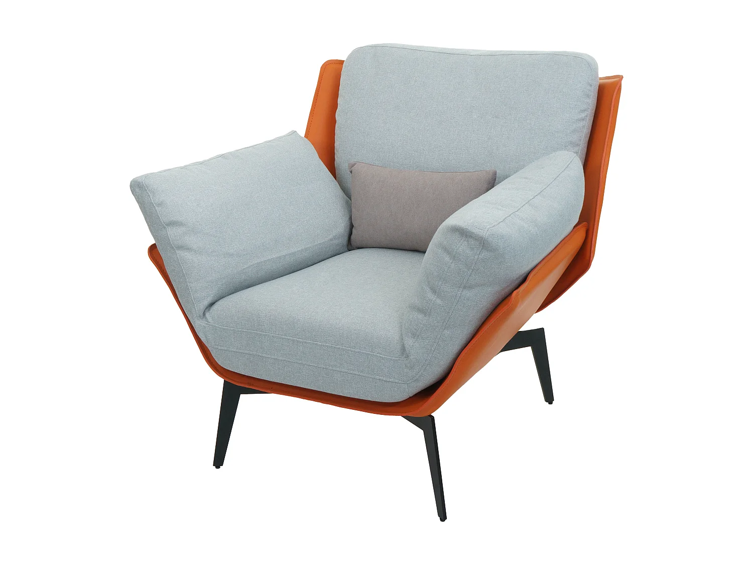 Fotel MCW-L82, fotel wypoczynkowy, terakota 1803793 - obrazek 1