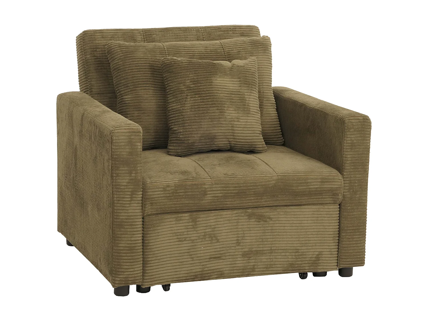 Fotel rozkładany MCW-L90, zielony 4212830 - obrazek 1