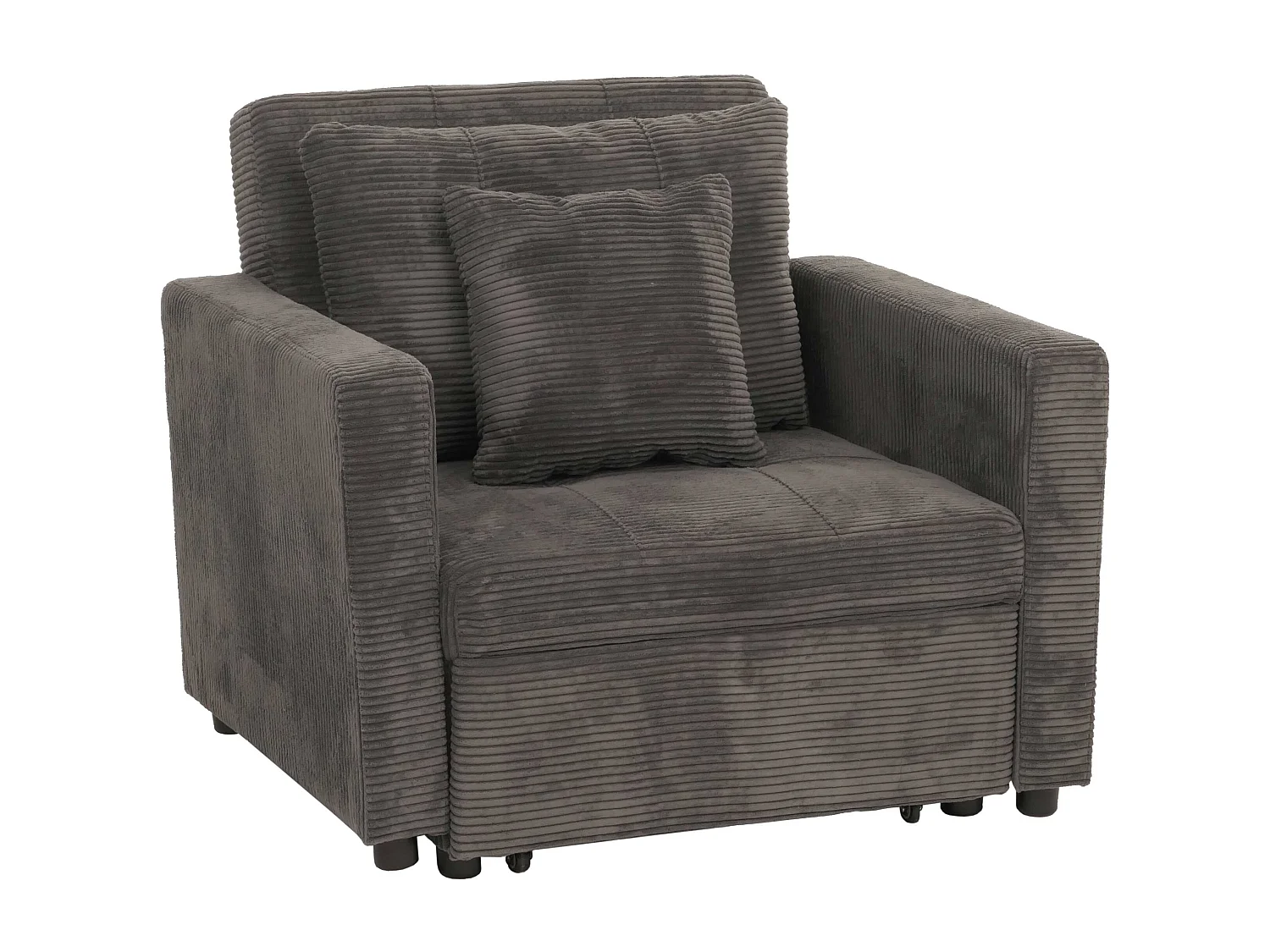 Fotel rozkładany MCW-L90, ciemnoszary 4212836 - obrazek 1