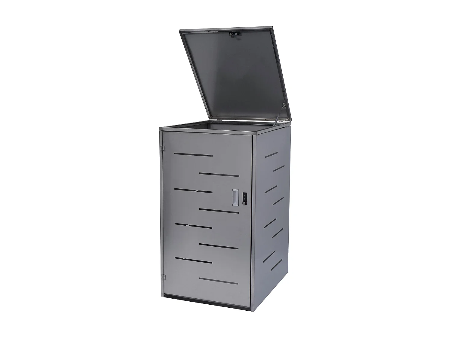 1 pojemnik/2 pojemniki na śmieci MCW-E83, stal nierdzewna 35kg 2739895