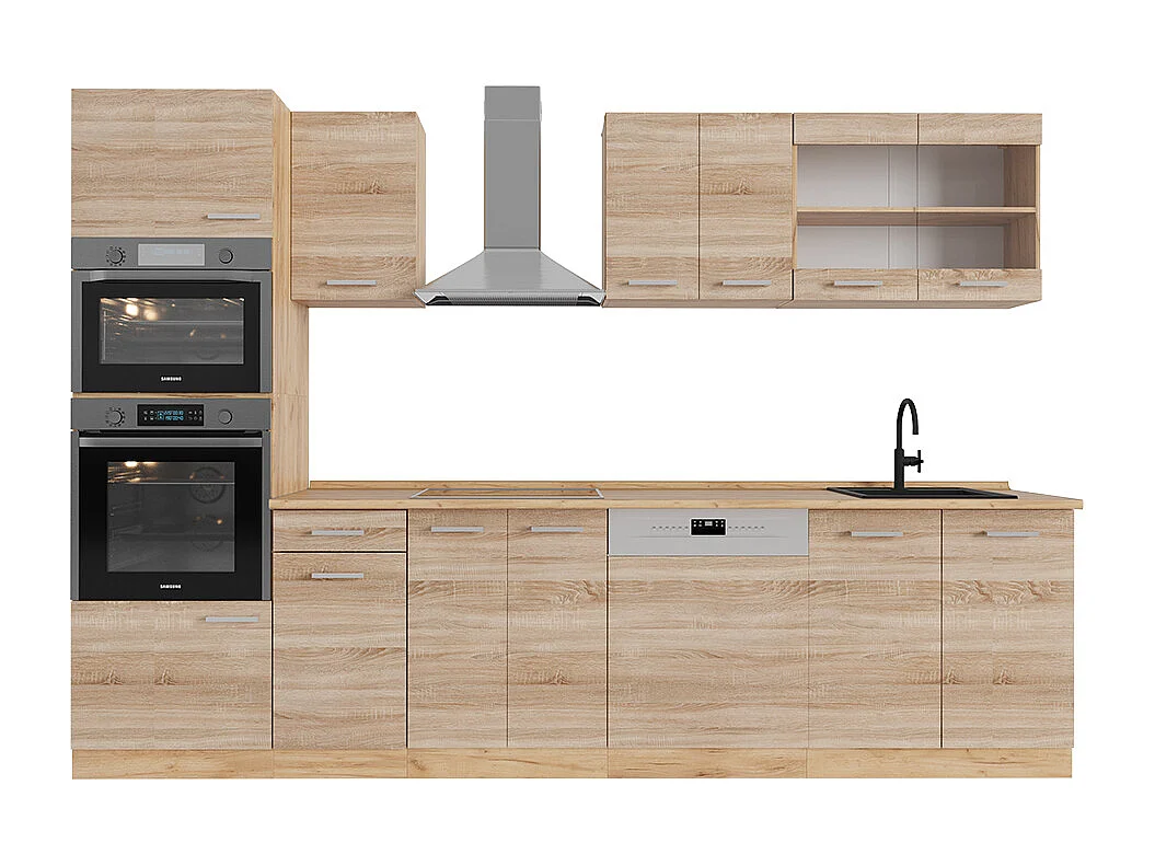 Aneks kuchenny dąb sonoma/goldkraft 300x60x81.6 r-line 4780803 - obrazek 1