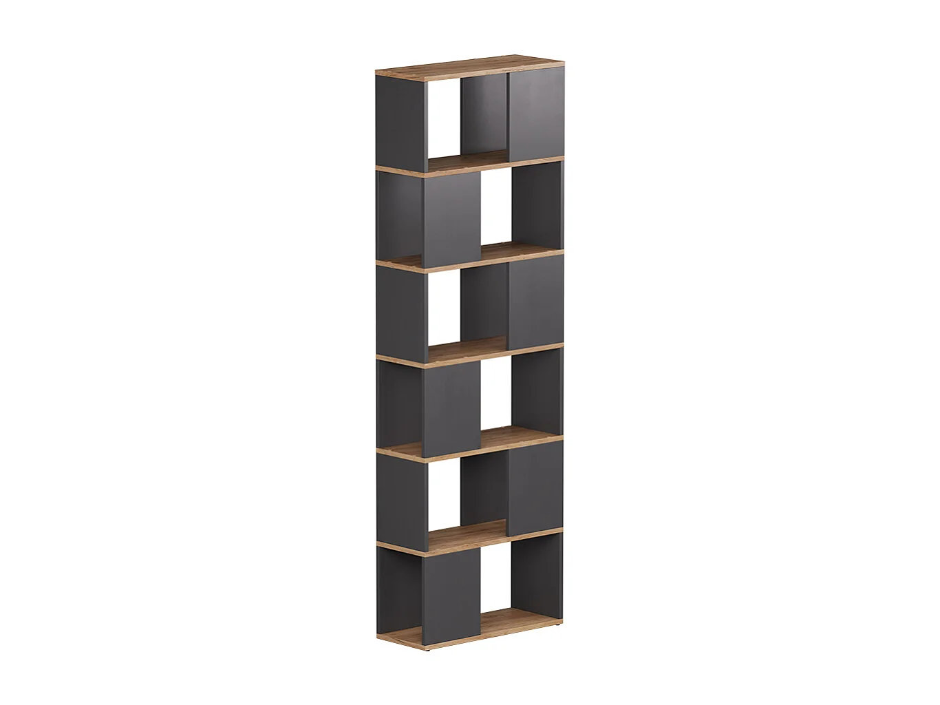 Dzielnik pokoju antracyt/złoty dąb 60x24x186 eneos 4775245