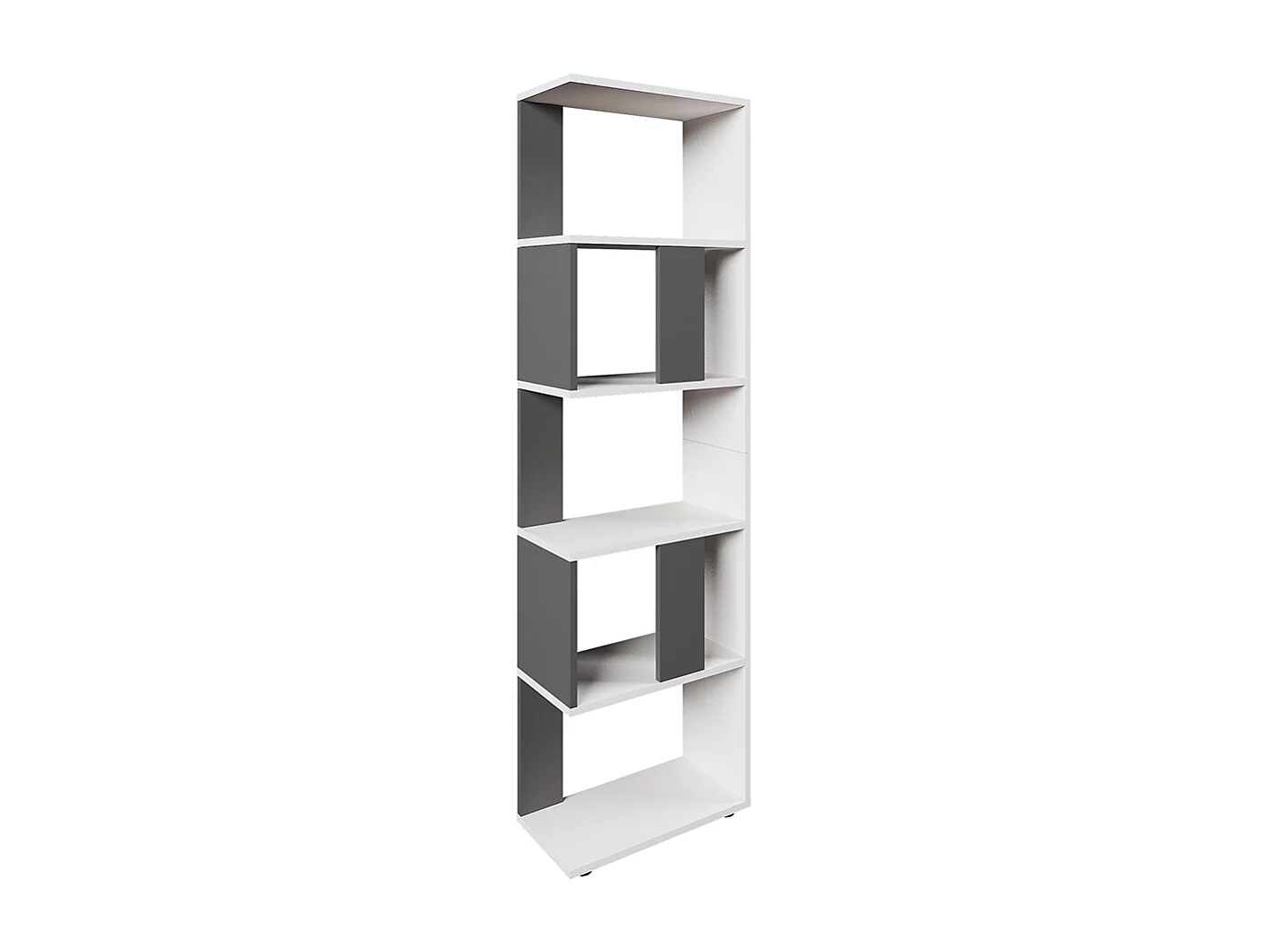 Dzielnik pokoju antracyt/biały 45×23.6×162.6 4775240