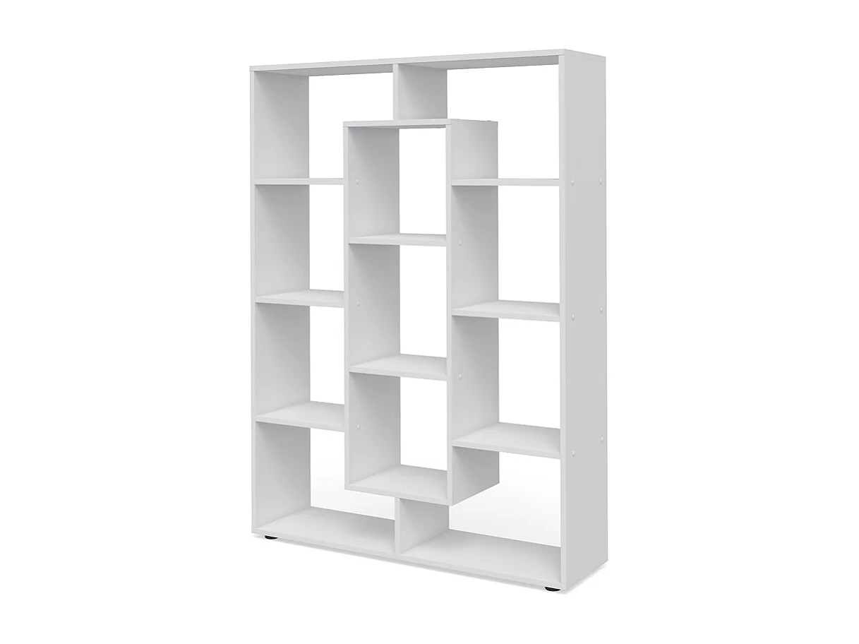 Dzielnik pokoju biały 107.2x29x143 4775237 - obrazek 1