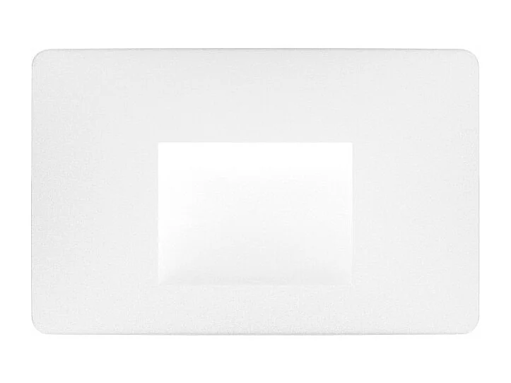 Beneito & Faure - Mis Sq Wall 3W LED Recessed Step Light - Square Wall Step Light Switch IP65 2700K/3200K/4000K - White 4539167 - obrazek 1