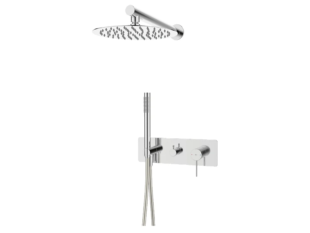 Envol kolumna prysznicowa wpuszczana mechaniczna chromowana - Essebagno 4898171 - obrazek 1