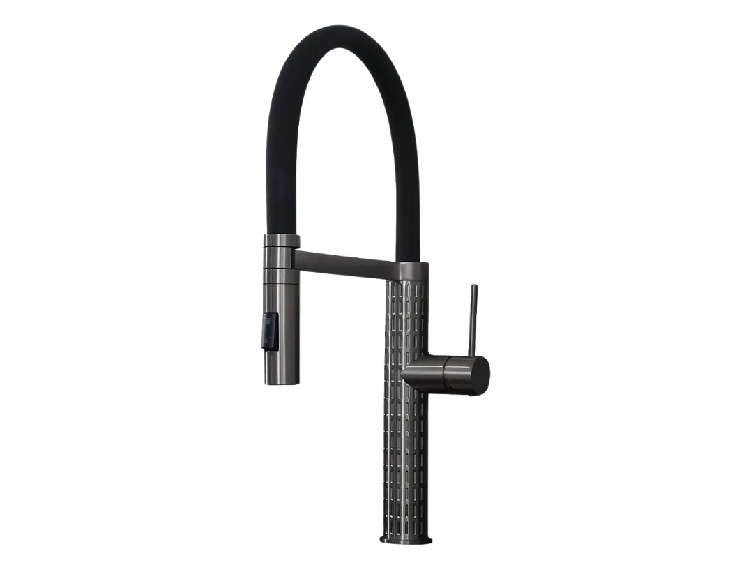 Architek Bateria zlewozmywakowa prysznic ręczny ze metaliczny szary – Essebagno 3896059