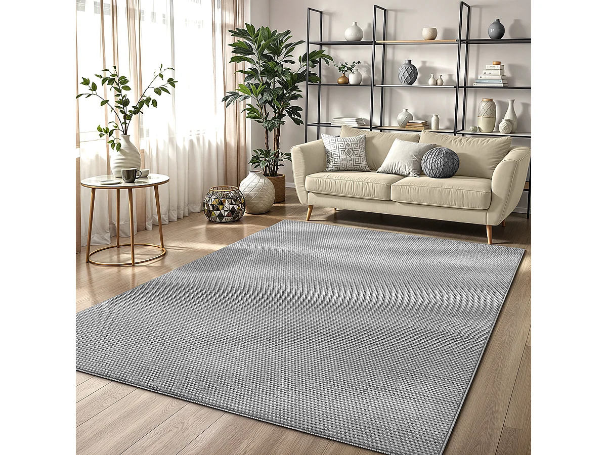 Dywan Mirella Salon Design Nowoczesny, szary, 80 x 250 cm 5025882 - obrazek 1