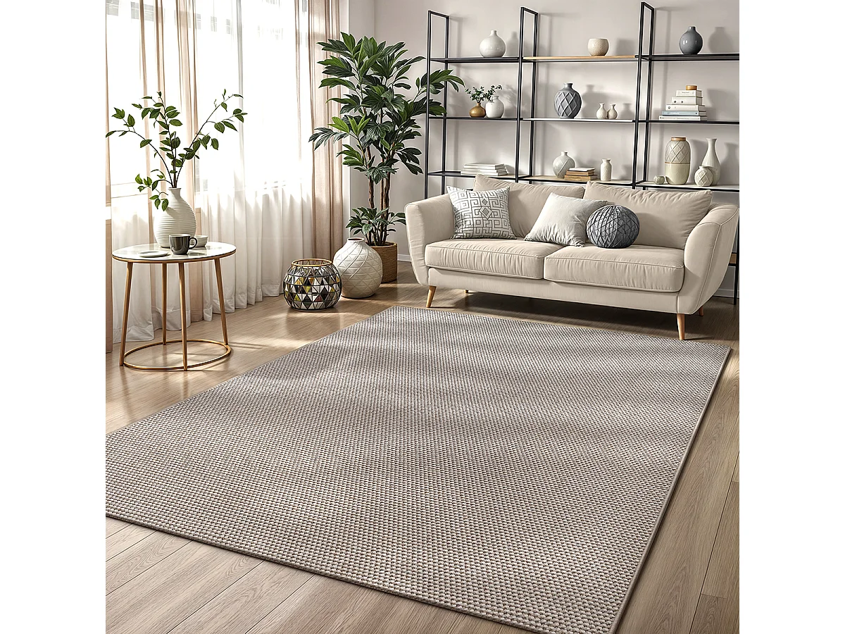 Dywan Mirella Salon Design Nowoczesny, beżowy, 160 x 220 cm 5025902 - obrazek 1