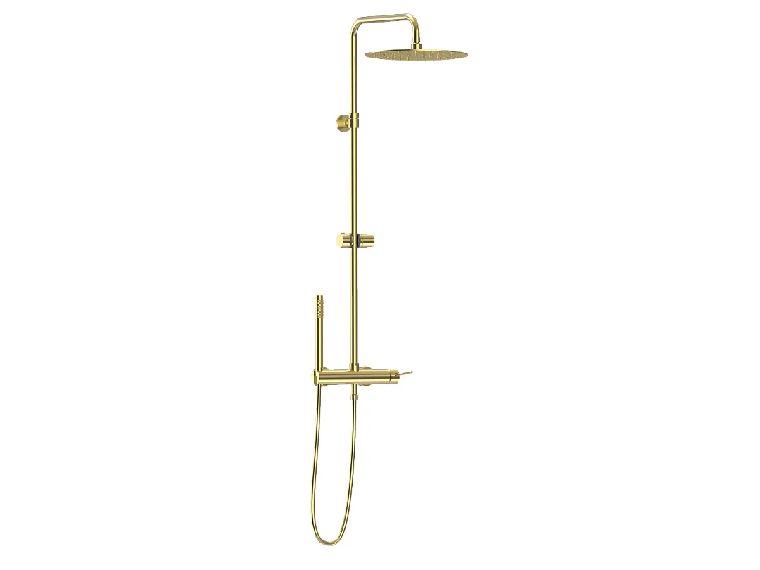 Envol kolumna prysznicowa mechaniczna Szczotkowane złoto 300 - Essebagno 5034805 - obrazek 1