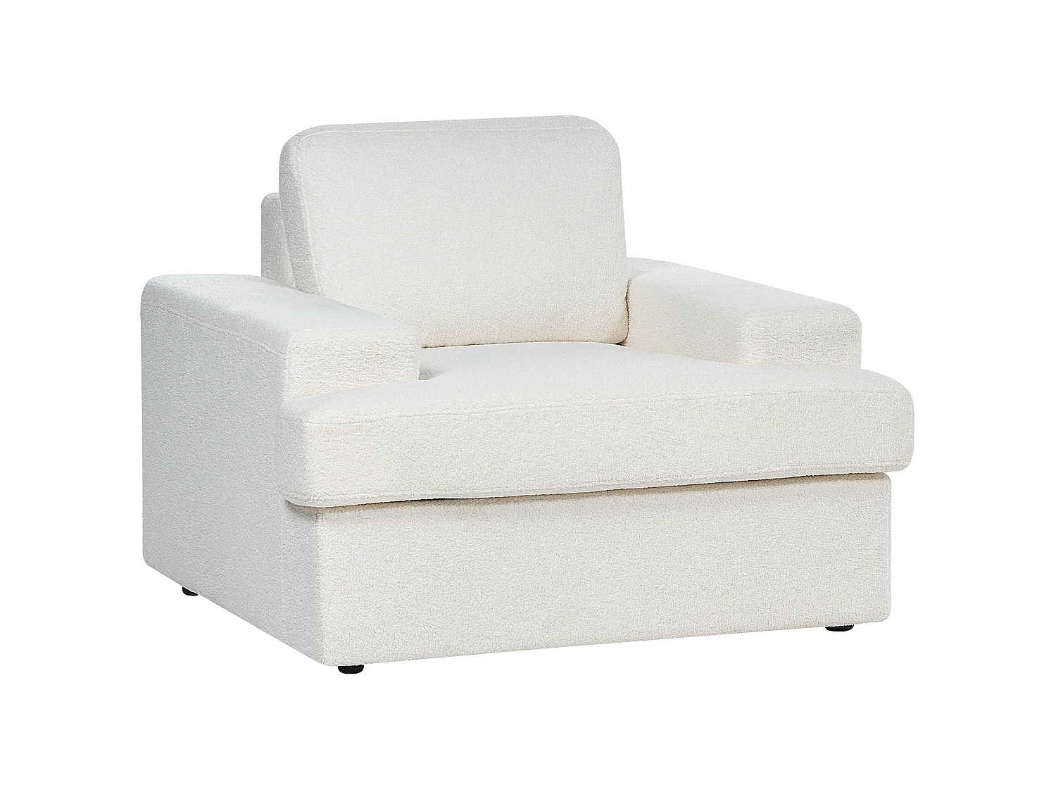 Fotel ALLA Boucle Złamana biel 2124173 - obrazek 1